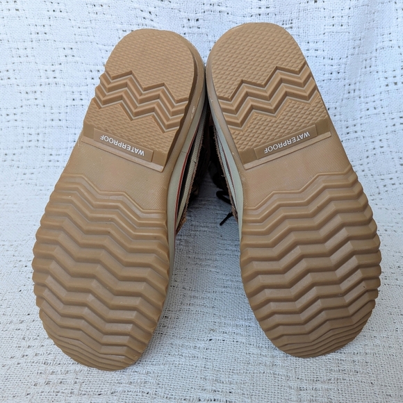 Sorel Joan of Arctic Knit II Boots Women’s Sz 9 Elk Brown Insulated Waterproof - Picture 7 of 10